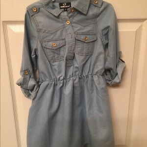 Girls jean dress